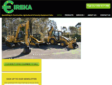 Tablet Screenshot of eireka.com.au